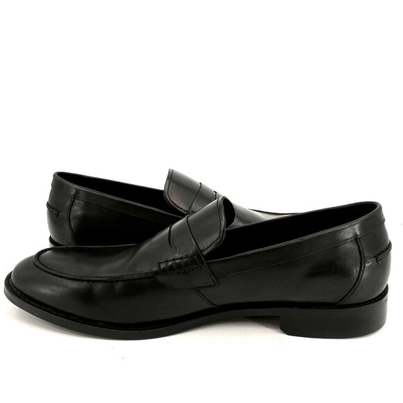 Bloomingdale’s Men’s Store Penny Loafer Black Size 10.5 Leather Slip On main image 9